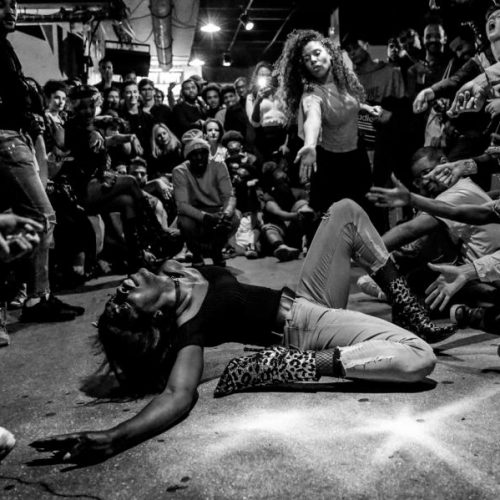 Batalla de voguing en una ball en París. Fotografía de Teresa Suárez Zapater.