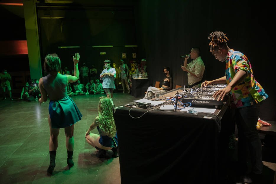Kiki Ball en Club Mutant de Valencia en 2020 Foto de Eva Máñez